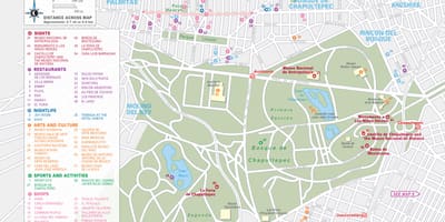 Kort af polanco mexíkóborg