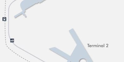 Mexíkóborg flugstöðina kort